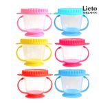 [Lieto_Baby] Lieto Silicone Snack Cup_Safety certified product, baby food container product compatible, sealed lid_ Made in KOREA